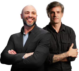 Fred Pericini e Filipe Xavier, hosts do AI First Cast
